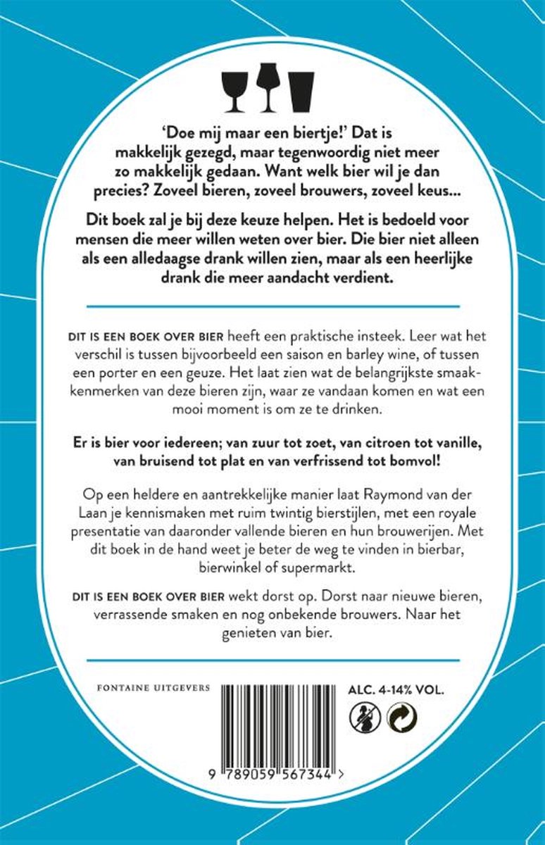 Dit is een boek over bier - back cover