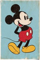 Poster Mickey Mouse retro