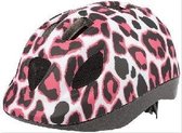 fietshelm pinkey cheetah xs meisjes roze
