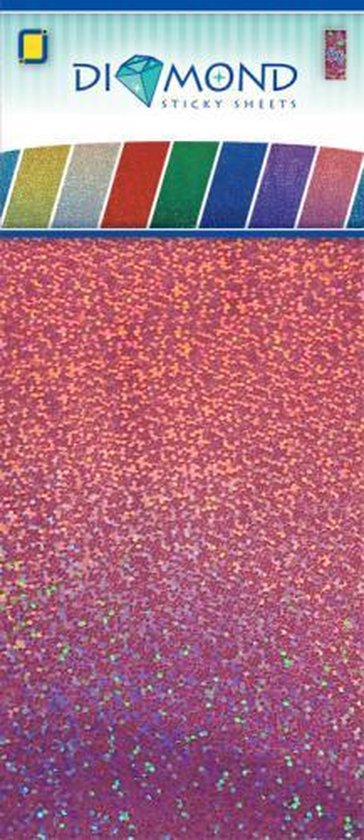 Diamond Sticky Sheets, Roze | bol