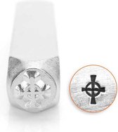 Slagstempel Keltisch kruis | Hoogte 6mm
