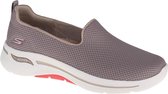 Skechers Go Walk Arch Fit Grateful Dames Instappers - Taupe - Maat 37