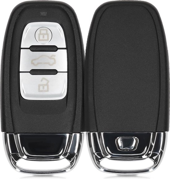Housse de clé de voiture kwmobile pour clé de voiture Audi 3 boutons sans  clé -... | bol.com
