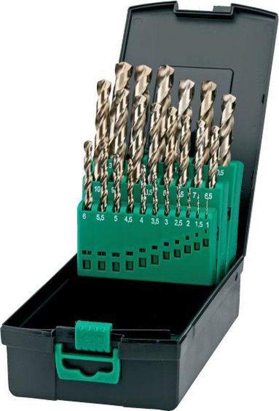 Phantom 1-10x0.5 mm HSS Set Spiraalboren 11.710