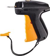 Sigel - schietpistool van kunststof - zwart/oranje - met standaard naald Ø 2,0 mm - SI-ZB600