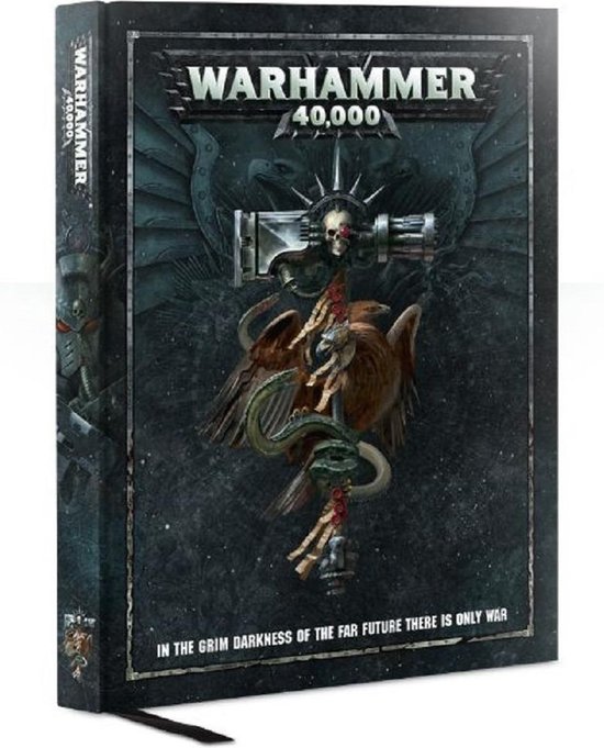Afbeelding van het spel Warhammer 40k Rulebook 8Th Edition WARHAMMER 40K