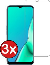 OPPO A9 2020 Screenprotector Glas Gehard Tempered Glass - OPPO A9 2020 Screen Protector Screen Cover Glas - 3 PACK