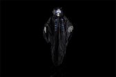 Skelet hangend zwart textiel animated- Halloween
