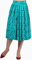 Dancing Days Rok -3XL- BRIGHT LIGHTS Turquoise