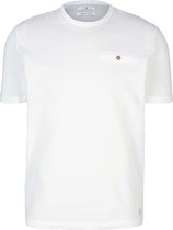 Tom Tailor Korte mouw T-shirt - 1025430 Wolwitecru (Maat: XXL)
