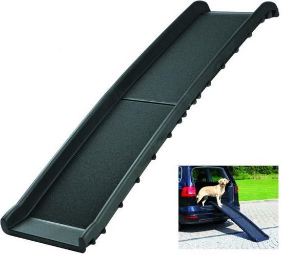 Trixie Car Ramp Loopplank Opvouwbaar Zwart - 156X40CM