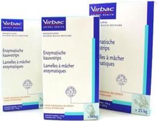 C.E.T. kauwstrips hond 10 tot 25 kg - doos 141 gr.