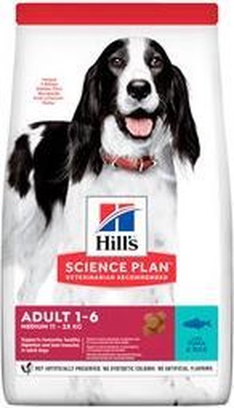 Hill'S Science Plan Canine Hondenvoer - Adult Advanced Fitness - Tonijn/Rijst - 12 kg