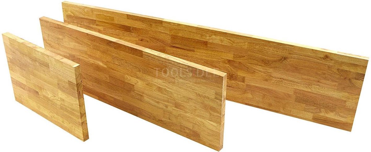 HBM 68 cm Massief Houten Werkblad voor Werkplaatsinrichting