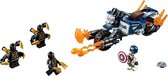 Lego Marvel Avengers 76123 Captain America Aanval van de Outriders