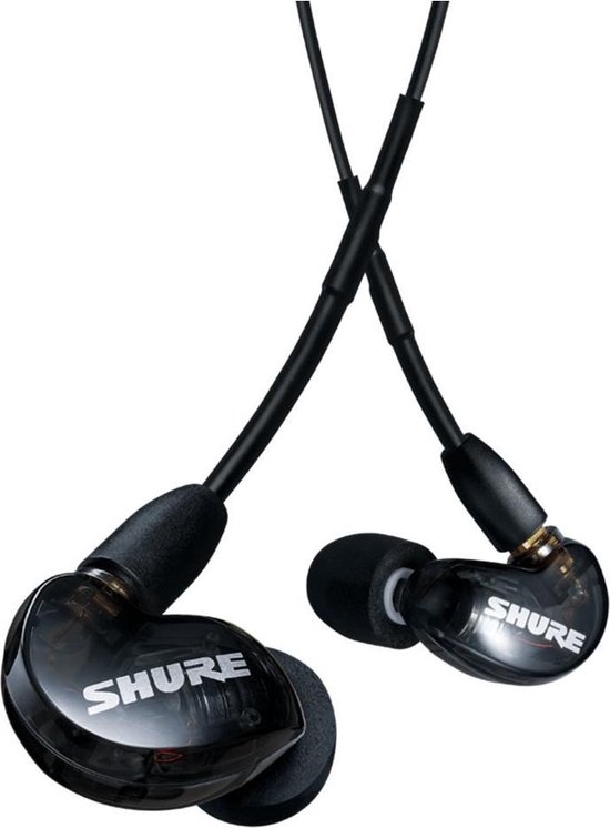 Shure AONIC 215 Headset In-ear 3,5mm-connector Zwart