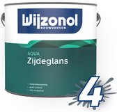 Statistisch klok Erfenis Wijzonol AQUA Zijdeglans 2,5 liter - Kleur | bol.com
