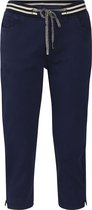 Cassis - Female - Sportieve kuitbroek in katoen  - Marineblauw