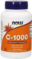 Vitamin C-1000 with Rose Hips & Bioflavonoids 100tabl