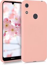 kwmobile telefoonhoesje voor Huawei Y6s (2019) - Hoesje voor smartphone - Back cover in mat roségoud