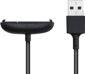 kwmobile USB-oplaadkabel compatibel met Fitbit Inspire 2 / Ace 3 - Kabel voor smartwatch - zwart