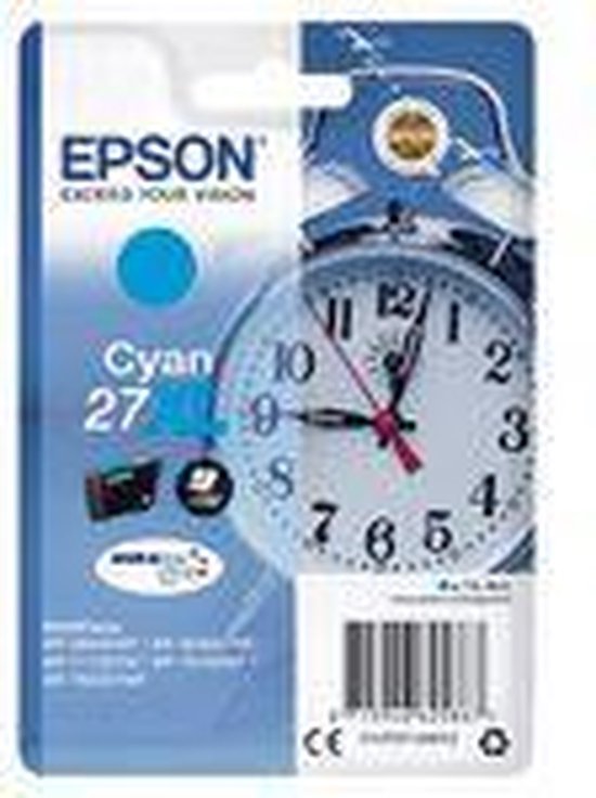 Epson Alarm clock Cartouche "Réveil" 27XL - Encre DURABrite Ultra C