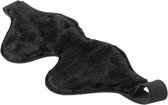 Strict Leather Black Fleece Lined Blindfold - Zwart - BDSM - Bondage - BDSM - Maskers