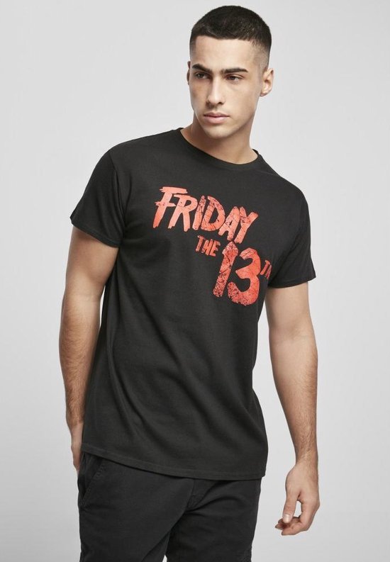 Urban Classics Friday the 13th Heren Tshirt -XS- Friday The 13th Logo ...
