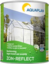 Aquaplan Zon-Reflect - zonwerende verf - houdt warmte buiten - ecologisch - 1 liter
