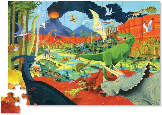 Thumbnail van een extra afbeelding van het spel Crocodile Creek memory en puzzel Dinosaurussen
