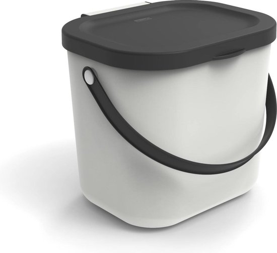 ROTHO système de recyclage des déchets ALBULA 6 l blanc | Bac à compost  pour plus de... | bol.com