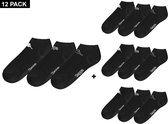 Kappa - Logo Trex 12-Pack - 12-Pack sokken - 39 - 42 - Zwart