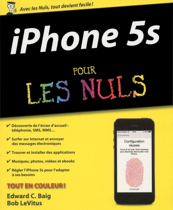 Informatique pour les nuls - Iphone 5S pour les nuls - cover