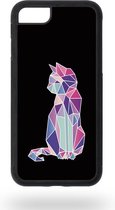 Polygone cat Telefoonhoesje - Apple iPhone 7 / 8 / SE2