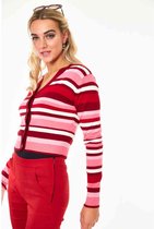 Voodoo Vixen Cardigan -XL- Day stripe Multicolours