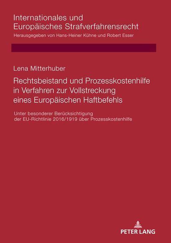 Internationales und Europaeisches Strafverfahrensrecht 20 -  ... - cover