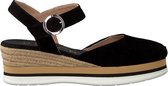 Unisa Jacer Espadrilles - Met Sleehak - Dames - Zwart - Maat 38