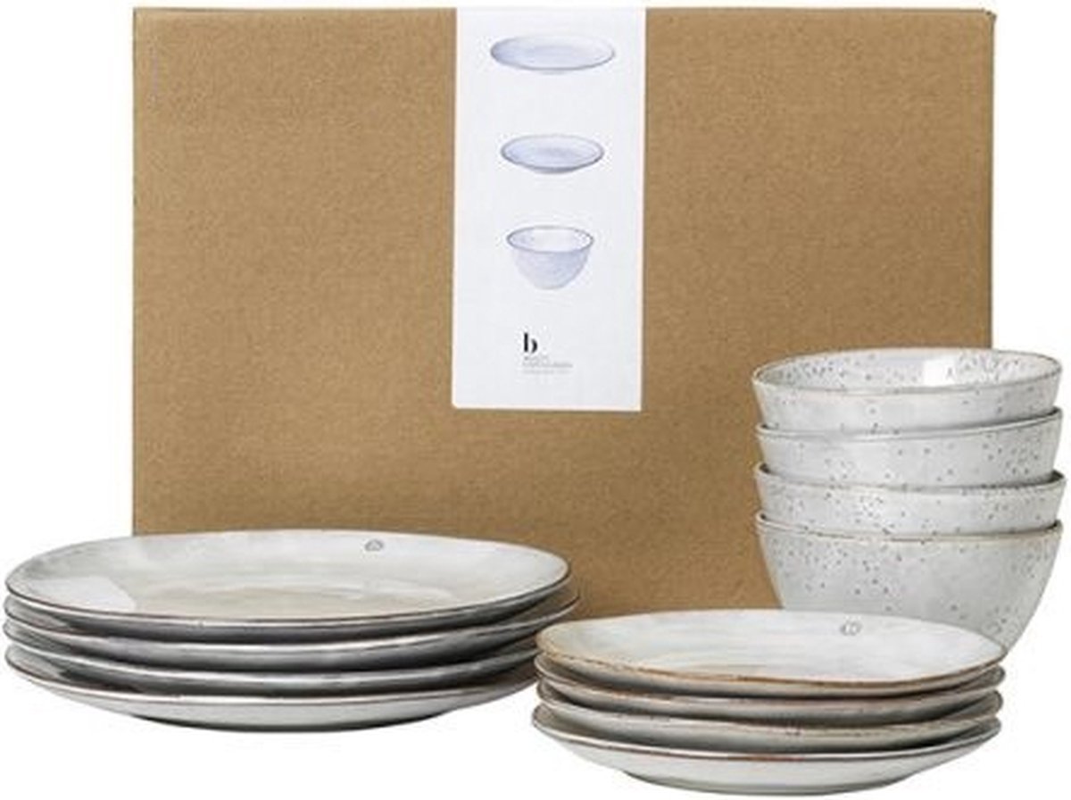 Broste Copenhagen Nordic Dinner Box 12-delig - Zand