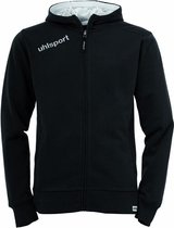 Uhlsport Essential Hood Jacket Zwart Maat XXS