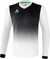 Erima Leeds Shirt Lange Mouw Wit-Zwart Maat XL