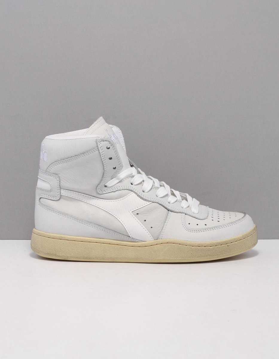 Diadora Heritage Dames Sneakers Wit roze led vintage look sneaker z | Van  den Assem