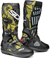 SIDI ATOJO SRS LIME SNAKE BLACK MOTORCYCLE BOOTS 41 - Maat - Laars