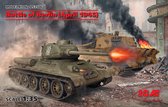 1:35 ICM DS3506 Battle of Berlin (April 1945) T34-85, King Tiger Plastic Modelbouwpakket