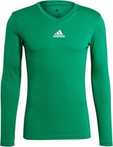 adidas - Team Base Tee - Groene Ondershirts - XL - Groen