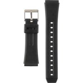 Morellato Horlogebandje - Morellato horlogeband U1260 Calibra - Silicone - Zwart - bandbreedte 22.00 mm