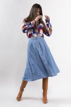 Sissy-Boy - Denim rok met knopen