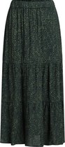 WE Fashion Dames rok met panterdessin en volant