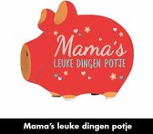 Spaarvarken Mama's leuke dingen potje