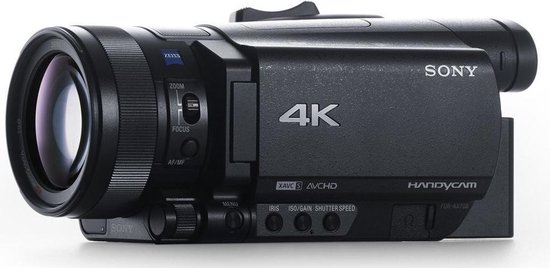 Caméscope 4K HDR avec mise au point automatique hybride rapide, Handycam®  4K FDR-AX700