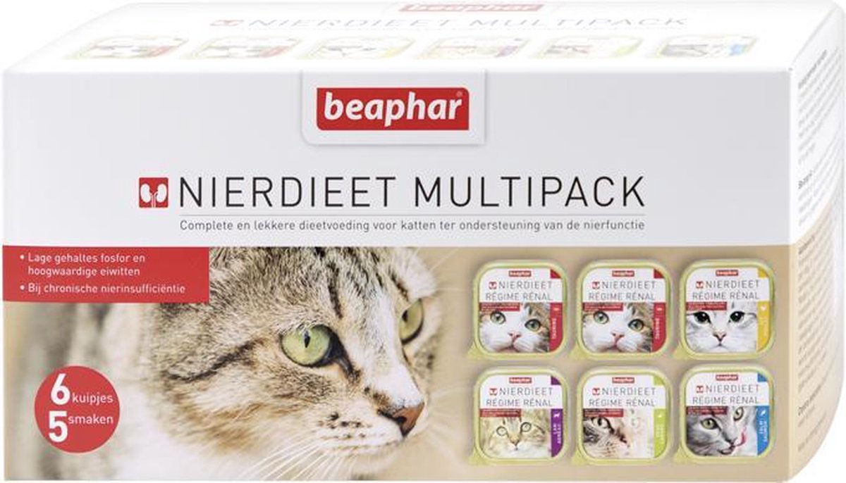 opvolger Sociale wetenschappen slim Beaphar Nierdieet Multipack - Katten natvoer | bol.com